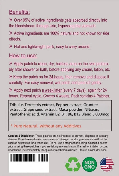Testosterone Booster Anabolic Muscle Building Fast Acting Testo Extreme - Increase Energy, Improve Muscle Strength & Growth